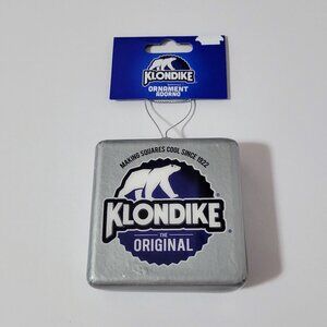 NWT Ruz KLONDIKE Nostalgic Ice Cream Bar Decoupage Christmas Tree Ornament